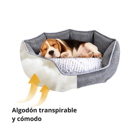Cama Cojin Para Mascotas Acolchada Para Perro Y Gato-1