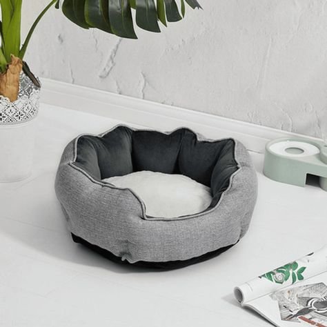 Cama Cojin Para Mascotas Acolchada Para Perro Y Gato-2