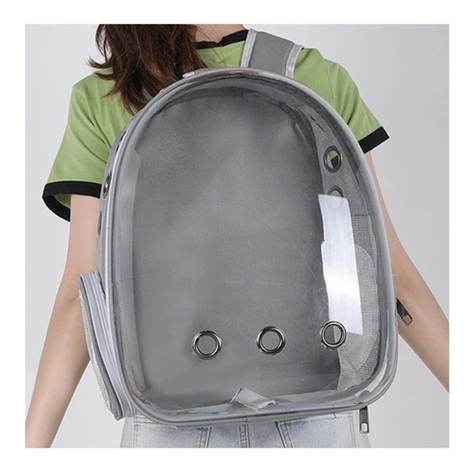 Mochila Transportadora De Gato Perro Mascotas
-1