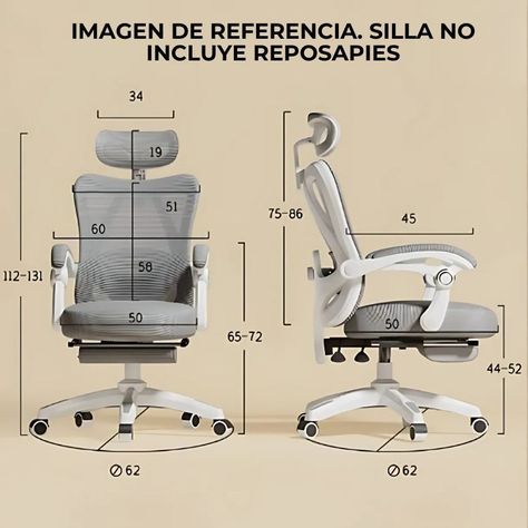 Silla Ergonómica Moderna para Oficina en Casa T18-2
