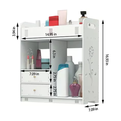 Armario Colgante Organizador De Baño -2