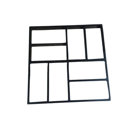 Molde Para Cemento Construcción Baldosas Decoración 40*40cm-1