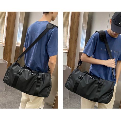 Bolso De Viaje Unisex Deportivo Portátil Gran Capacidad 35L -6