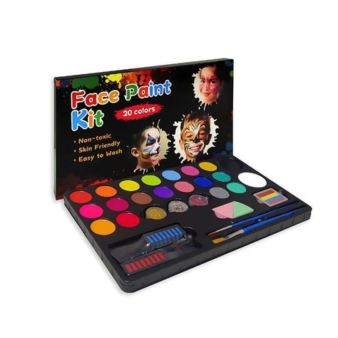 Paleta Maquillaje Infantil Pintacaritas Cumpleaños Eventos-0