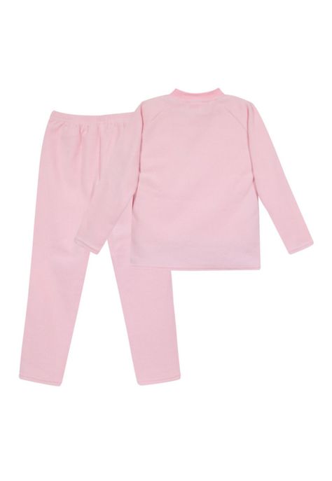 Pijama Niña Polar Sustentable H2O Wear Verde Aguamarina-2