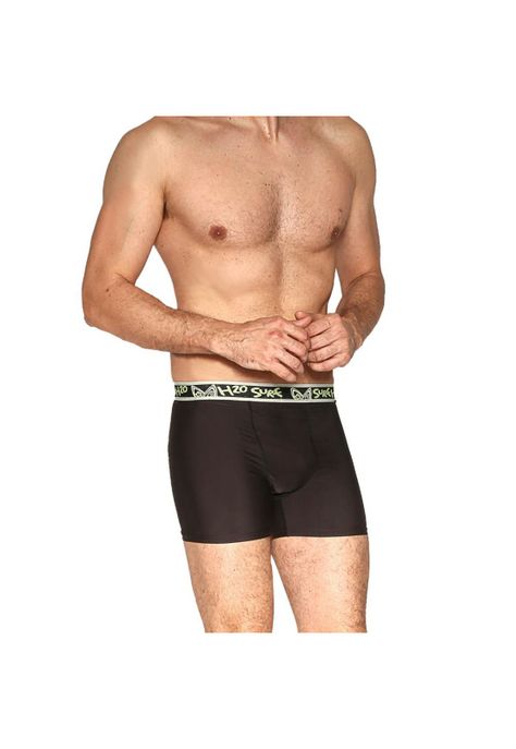 Short Lycra  Hombre  H2O Wear Negro-2