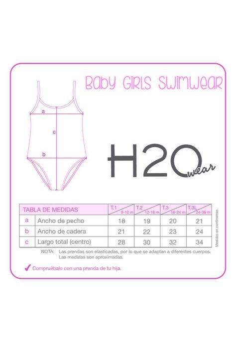 Traje de Baño Bebe UV 30 H2O Wear Blanco-2
