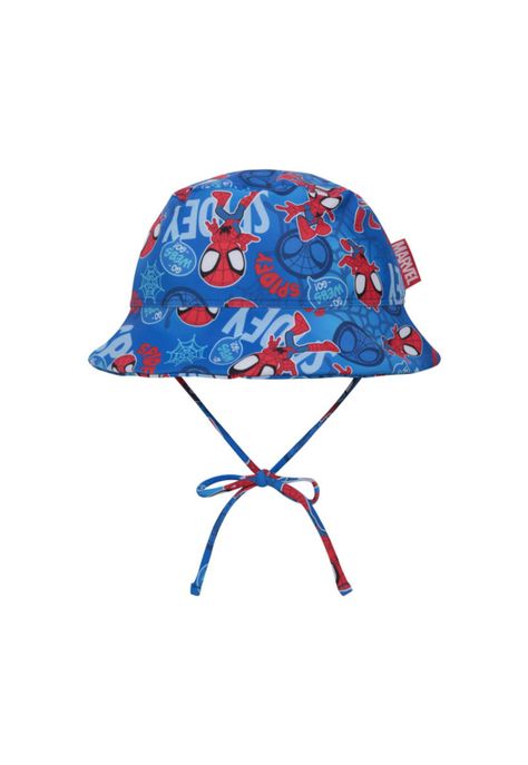 Gorro Playa Bebe Niño UV50+ Spidey Disney-0