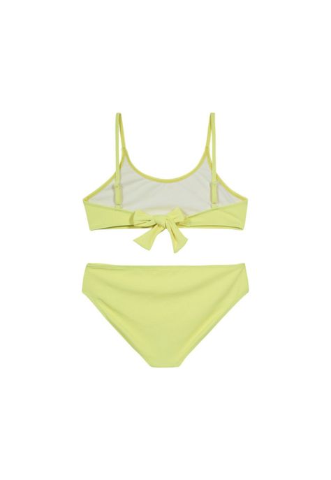 Teens Niña Bikini UV+30 Bretel Rib Amarillo-2