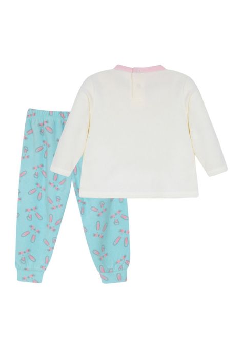 Beba Pijama Cute Bunny  2Pz H2O Wear Crema-1