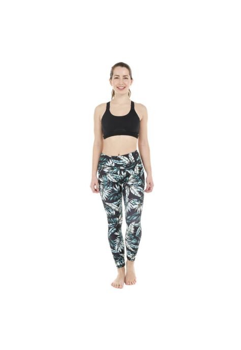 Mujer Calza Legging H2O Wear Hojas Verde-0