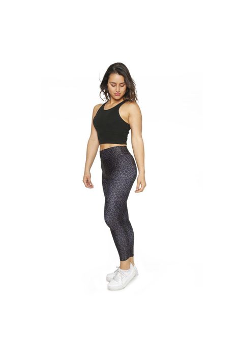 Mujer Calza Legging Con Pretina H2O Wear Jaguar Café-2