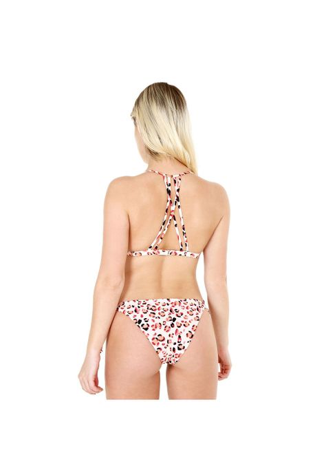 Traje de Baño Bikini Mujer Amarras H2O Wear Rosa-1