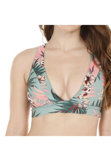 Traje de Baño Bikini Mujer H2O Wear Copa con Brillo Verde-4