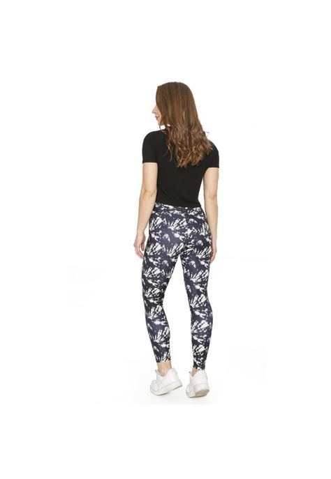 Mujer Calza Legging Con Pretina  H2O Wear Tie Dye Gris-1