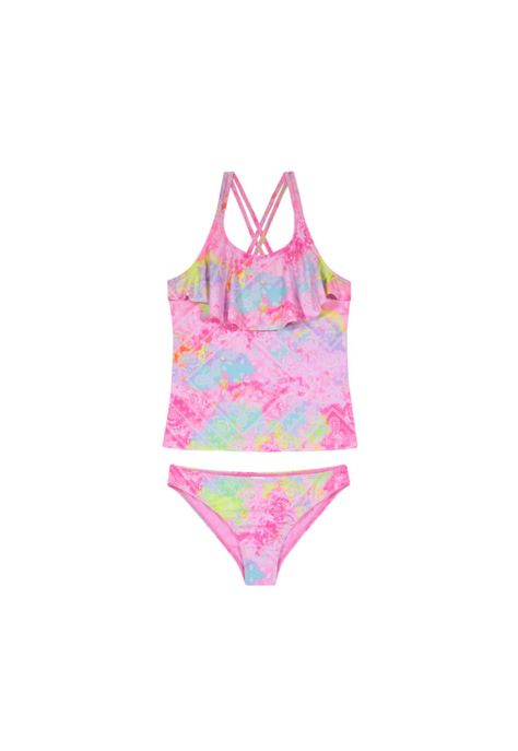 Traje de Baño Teens Niña Tankini UV30+ H2O Wear-0
