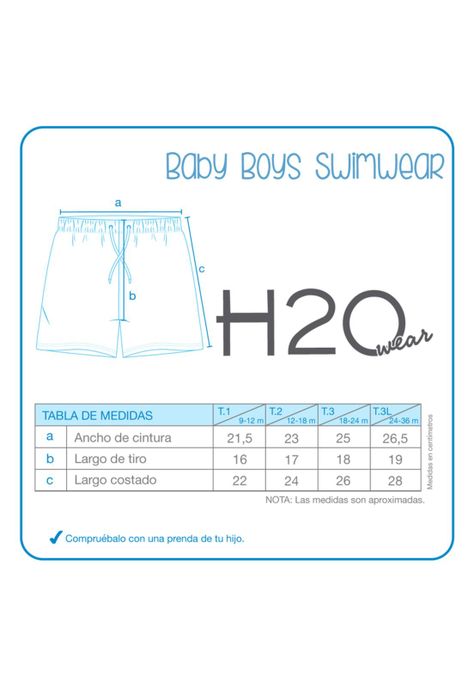 Traje de Baño Bebe  Short Est. Flamenco H2O Wear-2