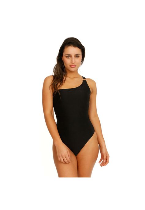 Traje de Baño Mujer Entero Isidora Negro H2O Wear-2