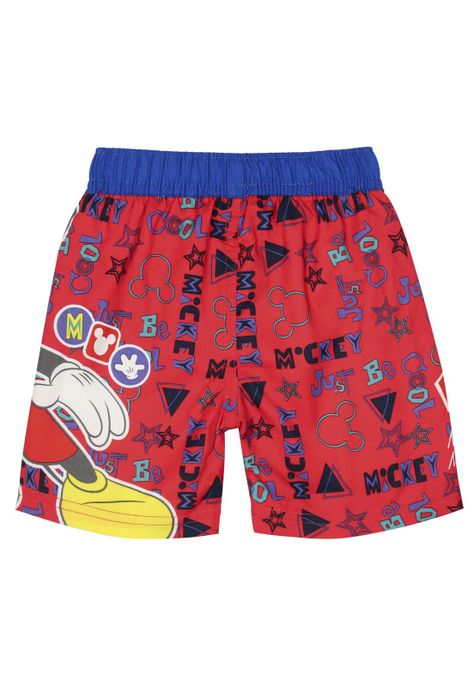 Traje de Baño Niño Short Rojo Disney Mickey-1