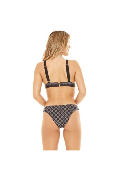 Traje de Baño Bikini Mujer H2O Wear Halter Compose Negro-1
