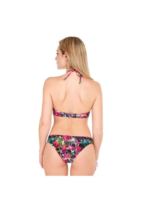 Traje de Baño Bikini Copa para Mujer Verde-1