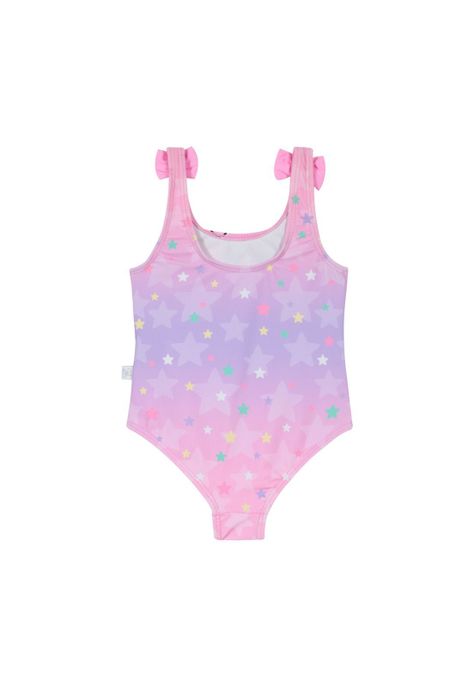 Traje de Baño Bebe Niña Disney Minnie Rosa-1