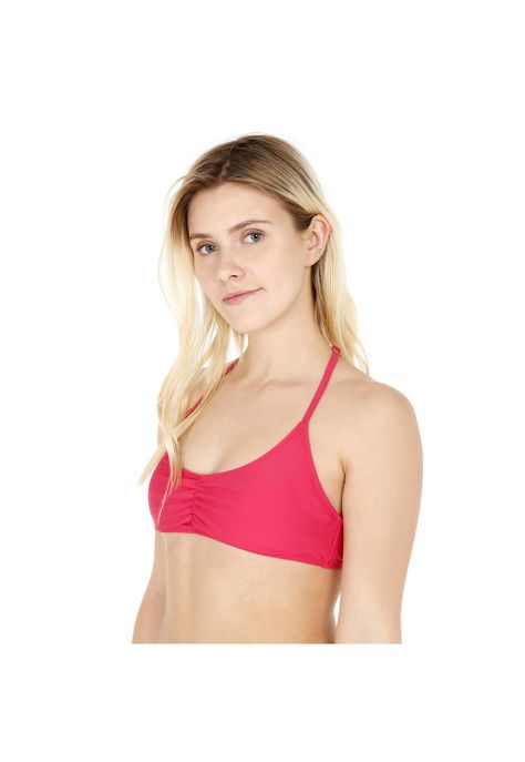 Traje de Baño Top Bralette Mujer H2O Wear Burdeos-0