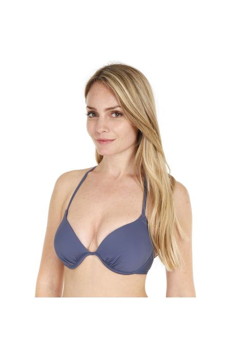 Traje de Baño Top Armado Mujer H2O Wear Turquesa-0
