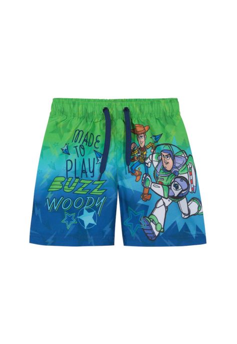 Traje de Baño Bebe Niño Short Disney Toy Story Azul-0
