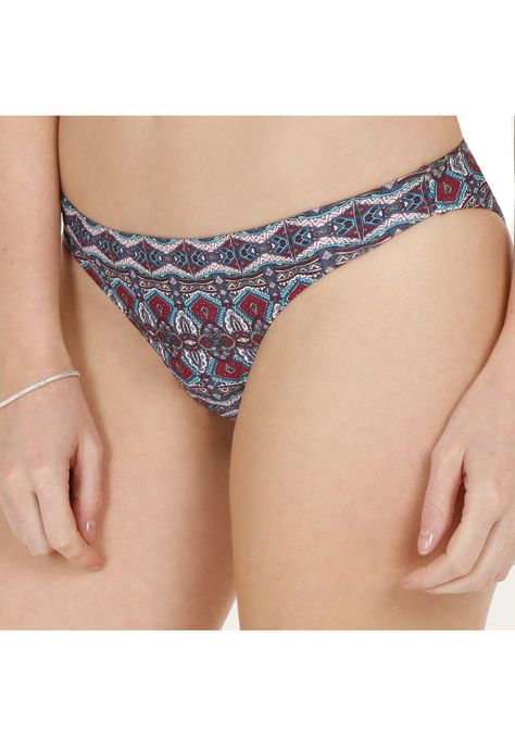 Traje de Baño Calzón Clásico Mujer H2O Wear Azul-0
