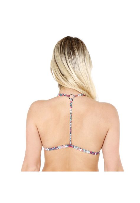Traje de Baño Top Triángulo Mujer H2O Wear Violeta-1