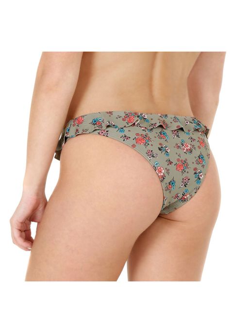 Traje de Baño Calzon Vuelos Mujer H2O Wear Verde-1