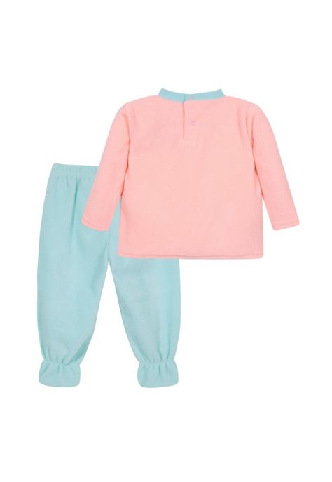 Pijama Bebé Niña Polar Rainbow Coral H2O Wear-1