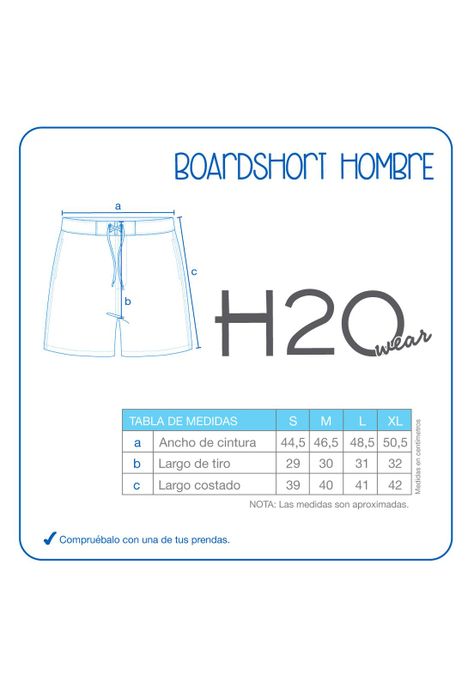 Traje de Baño Hombre Short Hawaii H2O Wear-5
