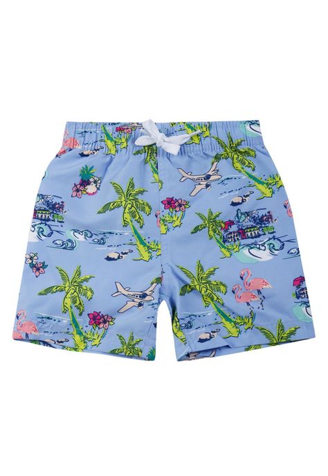 Traje de Baño Bebe Niño Short Azul H2O Wear-0