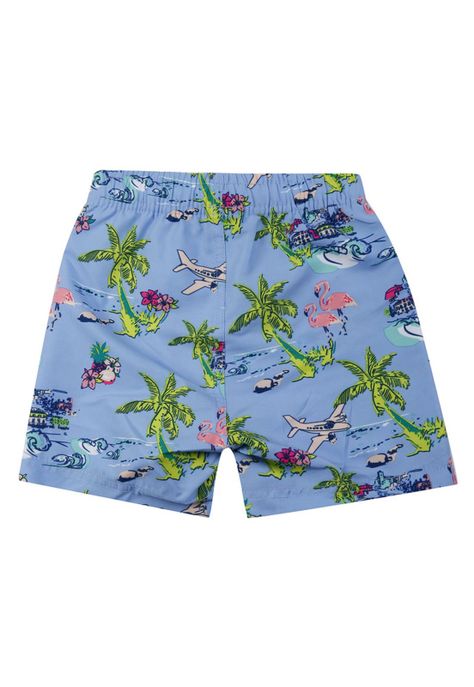 Traje de Baño Bebe Niño Short Azul H2O Wear-1