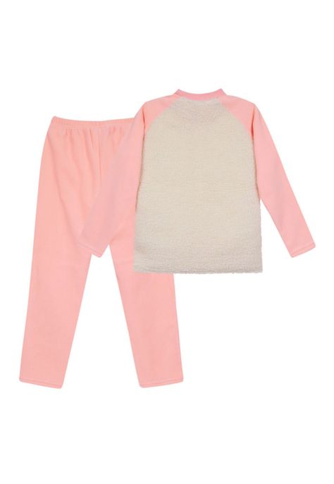Pijama Niña Sherpa Polar H2O Wear Coral-2