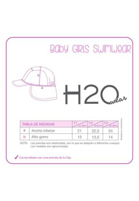 Jockey Bebe Niña UV50+ H2O Wear Rosado Estampado-2