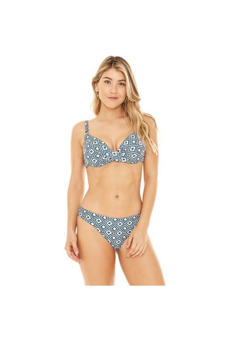 Traje de Baño Bikini Mujer H2O Wear Copa con Folia Verde-3