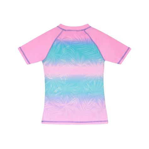 Polera Niña Manga Corta UV50+ H2O Wear Rosado-2