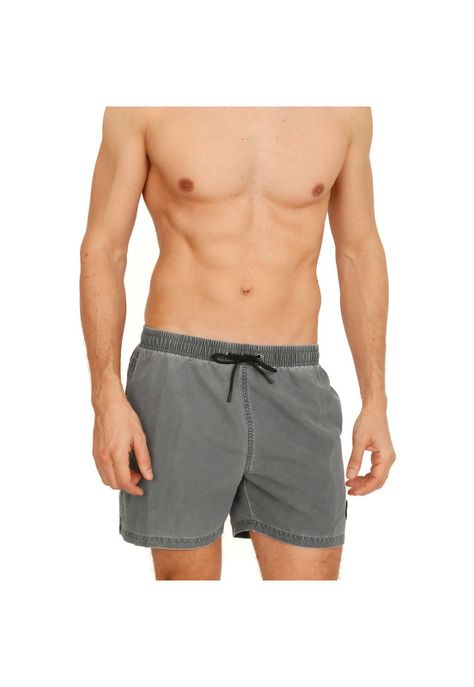 Traje de Baño Hombre Short Alabama Gris H2O Wear-1