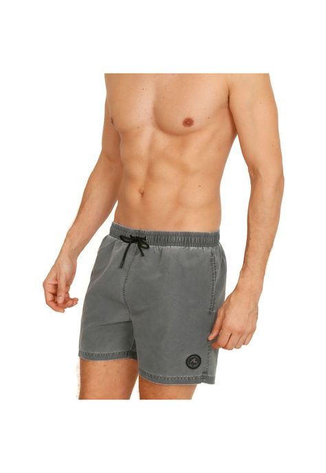 Traje de Baño Hombre Short Alabama Gris H2O Wear-2