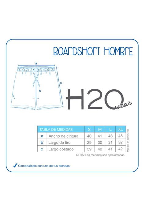 Traje de Baño Hombre Short Alabama Gris H2O Wear-5