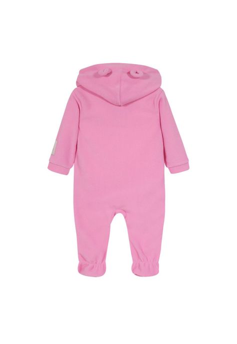 Pijama Bebé Niña Entero c/Gorro Polar Sustentable Rosado H2O Wear-2