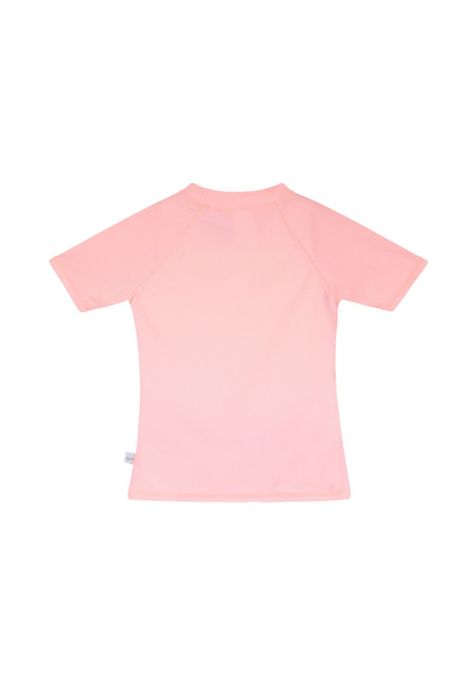 Polera Niña Manga Corta UV 50+ Disney Princesas Coral-1