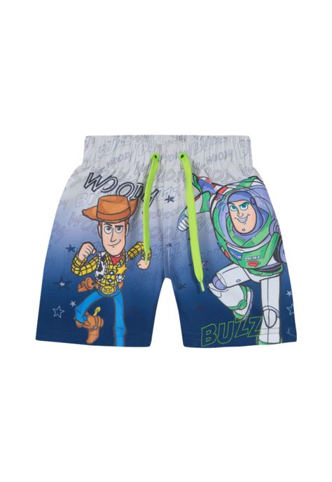 Traje de Baño Short para Bebe Niño Disney Azul-0