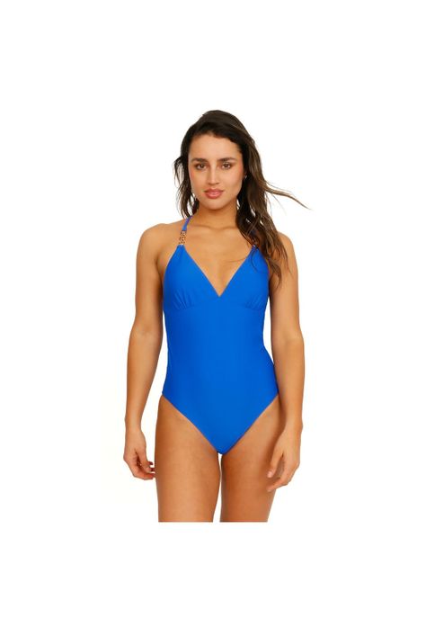 Traje de Baño Mujer Entero Ruby Azul H2O Wear-1