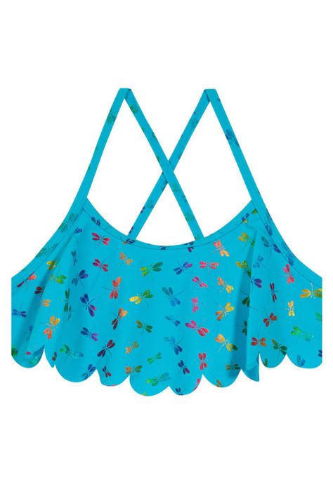 Niña Bikini H2O Wear UV+30 Vuelos Folia Turquesa-2