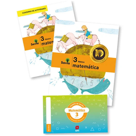 Pack Matemática 3° Básico SAVIA (NUEVA EDICIÓN)-0