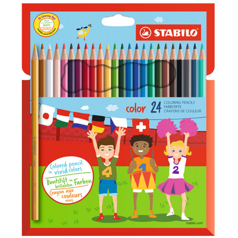 24 Lápices color Stabilo-0